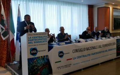 CONSIGLIO NAZIONALE UGL FERROVIERI, LA CENTRALITA’ PARTECIPATIVA DEI LAVORATORI E UN  NO UNANIME ALLA PRIVATIZZAZIONE